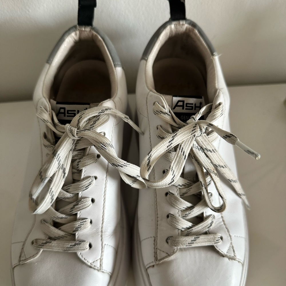 Ash Platform Sneaker White